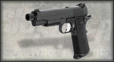 Sig Sauer 1911R 45 ACP Tacops Threaded Barrel Rail Bottom Semi Automatic Pistol 1911R45TACOPSTB